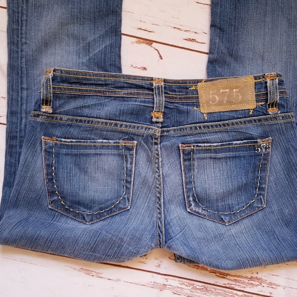 Denim - 575 Distressed Womens Made by hand  jeans